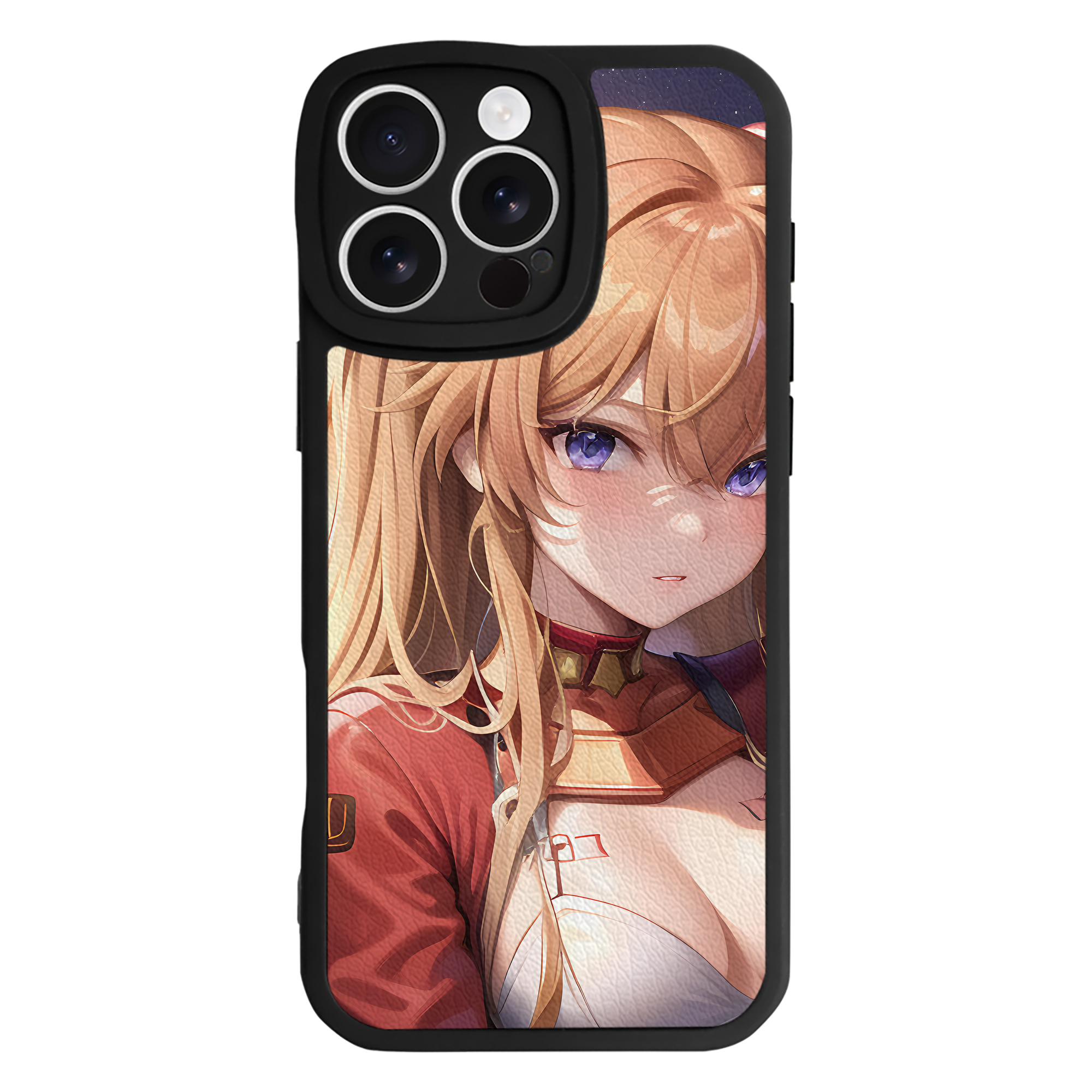 （画像用） EVA 新世紀エヴァンゲリオン 【iPhone 16シリーズ対応】シリコンスマホケース（レザー調） 材質：シリコン